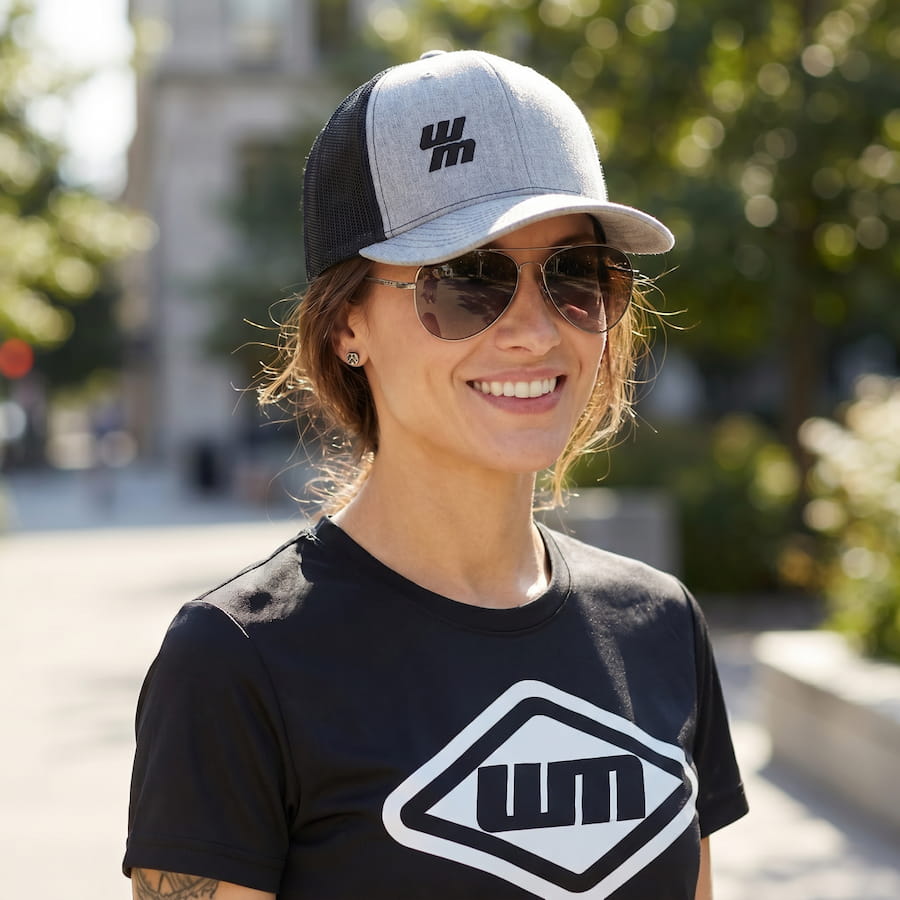Tee-shirt femme noir Western Motors